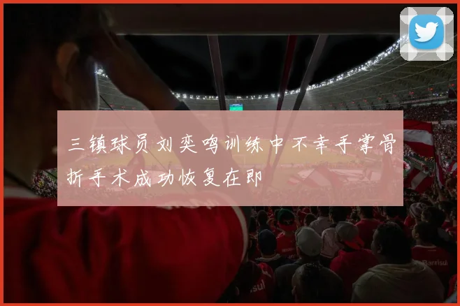 三镇球员刘奕鸣训练中不幸手掌骨折手术成功恢复在即
